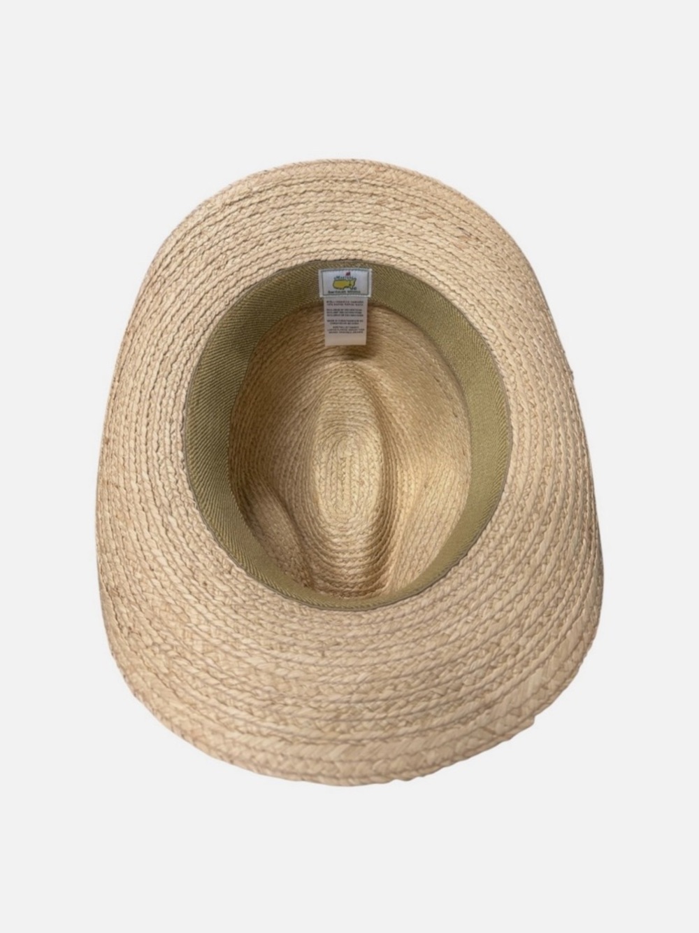 2026 Augusta National Masters Tournament Straw Hat - Picture 3 of 4